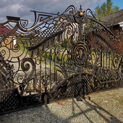 Ekskluzywna metalowa brama wjazdowa