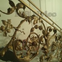 ekskluzywna najwyższej jakości kuta balustrada schodowa MB Nylec