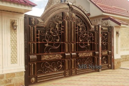 Ekskluzywna brama metalowa