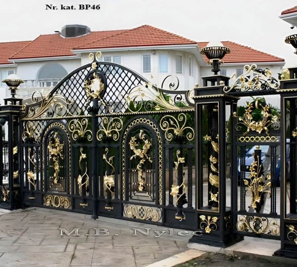 Brama pałacowa - zestaw bramowy bp46