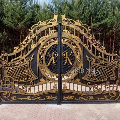 ekskluzywna metalowa brama wjazdowa ekskluzywna metalowa brama wjazdowa
