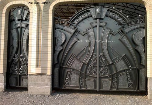 metalowa brama kuta metalowa brama kuta