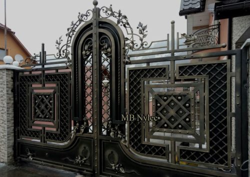 Brama metalowa ekskluzywna