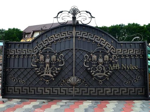 Brama stalowa na zamówienie Brama stalowa na zamówienie