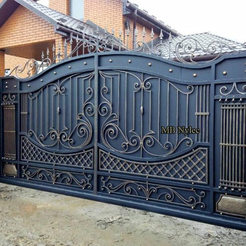 brama metalowa