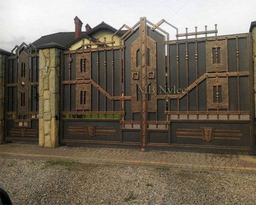 brama wjazdowa industrial - bramy kute brama wjazdowa industrial - bramy kute