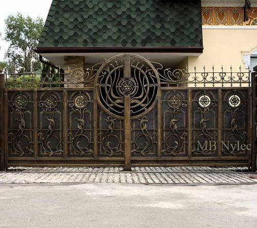 ekskluzywna brama wjazdowa bramy na zamówienie