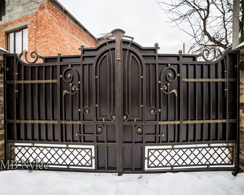 metalowa brama ozdobna metalowa brama ozdobna