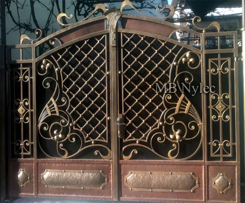 metalowa ekskluzywna brama dwuskrzydłowa metalowa ekskluzywna brama dwuskrzydłowa