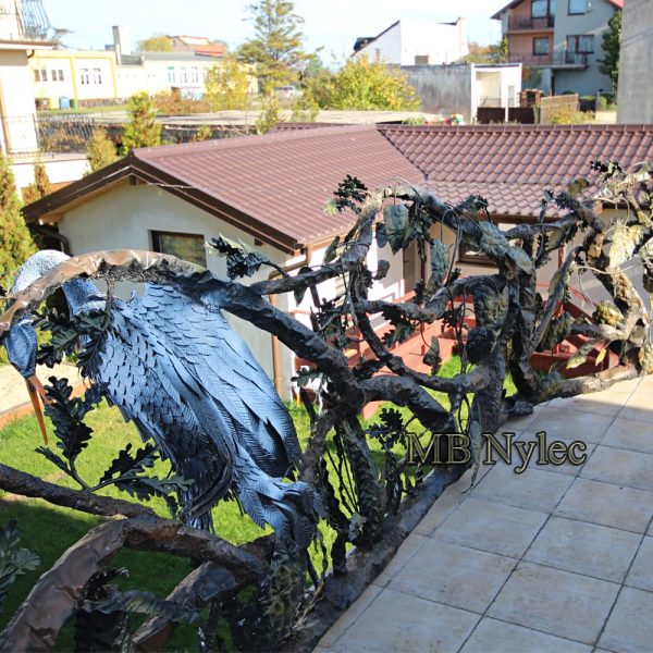 Balustrada z czaplami designerska Balustrada z czaplami designerska
