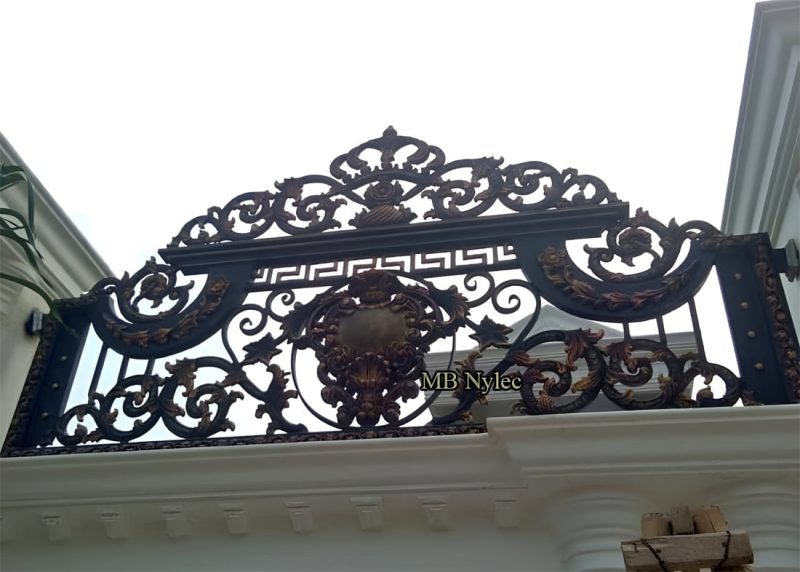 Ekskluzywna brama metalowa bp130