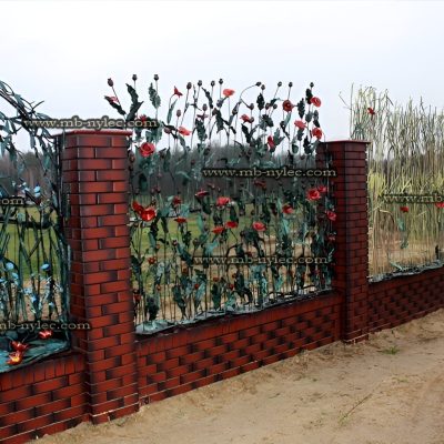 florystyczne ogrodzenie metaloplastyka florystyczne ogrodzenie metaloplastyka