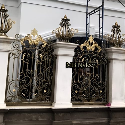 ogrodzenie ozdobne kute