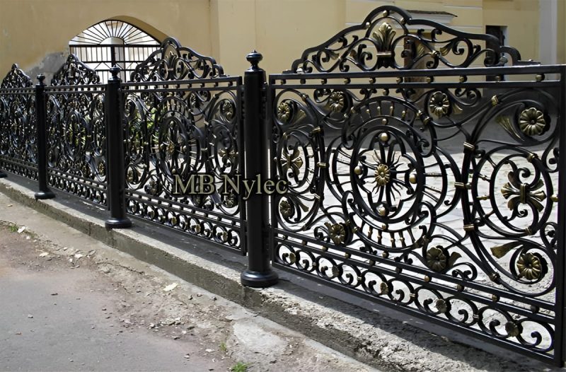 ogrodzenie rokoko kute ogrodzenie rokoko kute