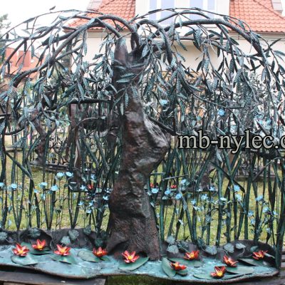 panel ogrodzeniowy metaloplastyka