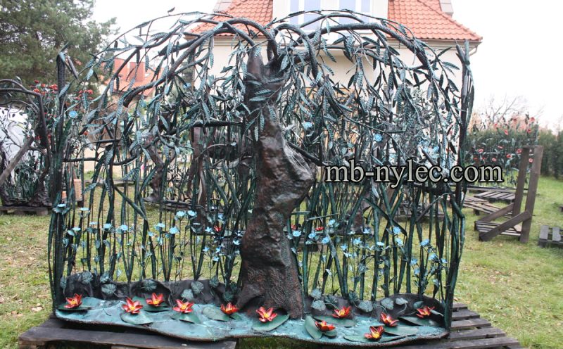 panel ogrodzeniowy metaloplastyka