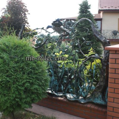 przęsło artystyczne z kaczką przęsło artystyczne z kaczką
