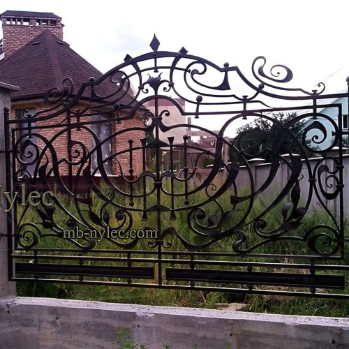 przęsło ogrodzenie posesyjne metalowe