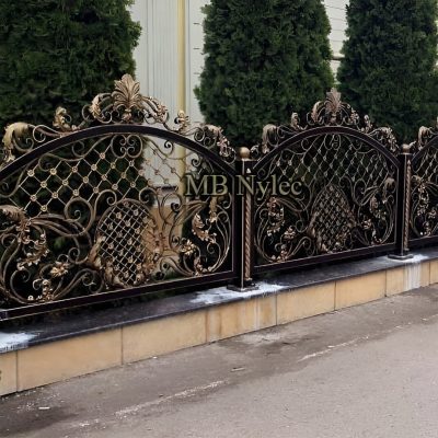 zdobione ogrodzenie metalowe zdobione ogrodzenie metalowe