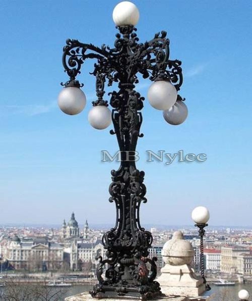 Potężna lampa barokowa ogd73