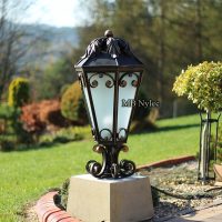 Lampy-ogrodowe-glamour.jpg Elegancka lampa w stylu glamour z mlecznym szkłem ogd121