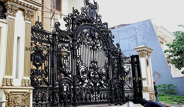 Barokowy zestaw bramowy bp101