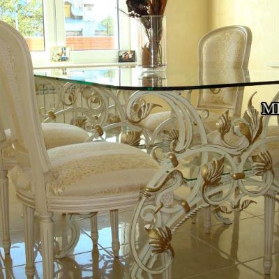Stół kuty w stylu glamour mk35