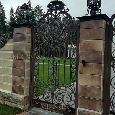 Kuta furtka w stylu rokoko bp154f