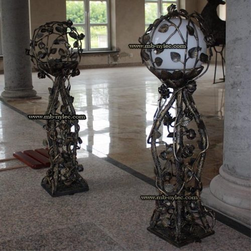 Lampa kuta z różami ogd26
