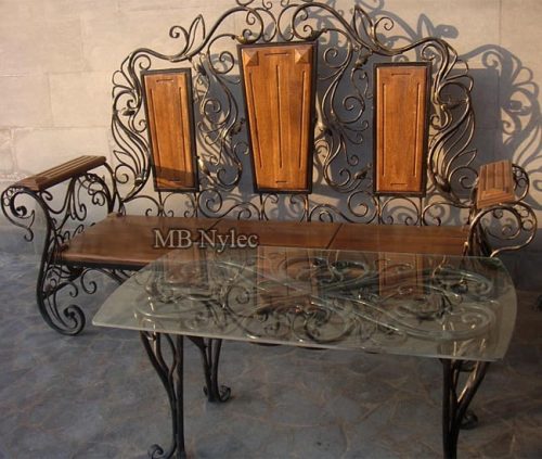 meble-kute-komplet-lawka-ze-stolem.jpg Komplet kutych mebli – ławka ze stołem mk32